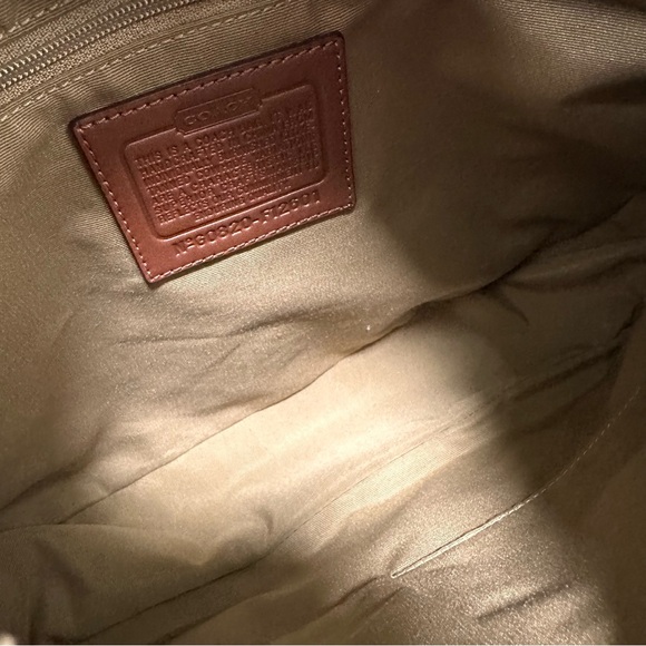 Coach Hamilton Y2K Hobo in Cognac Leather with Buckle Closure LIKE NEW - Picture 16 of 16